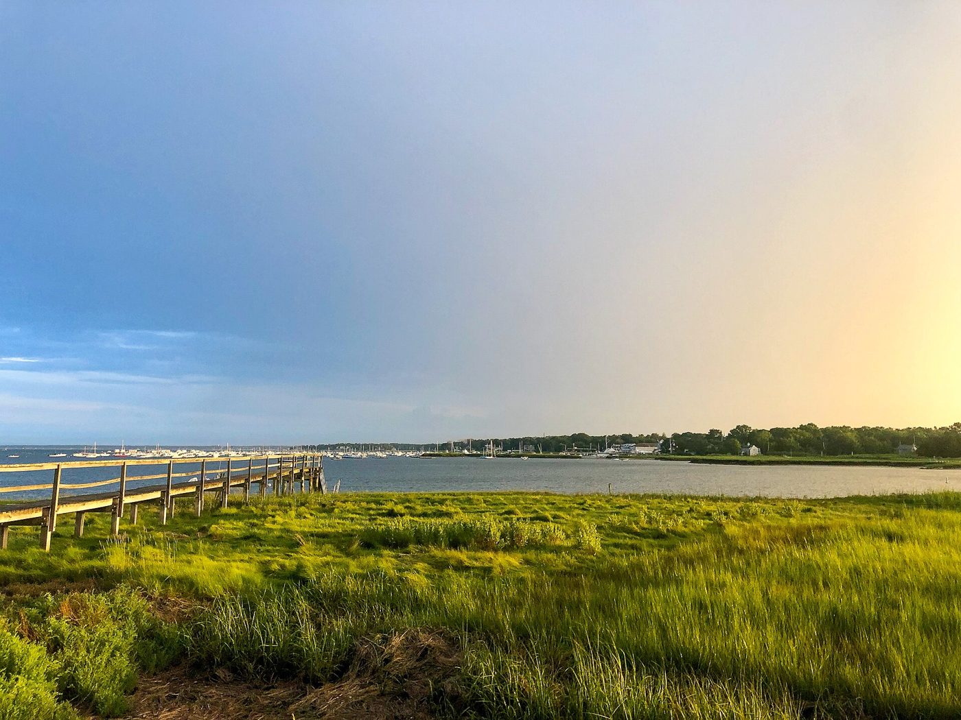 Duxbury Harbor. The Clancy family lived in Duxbury, on the South Shore, until January 2023.